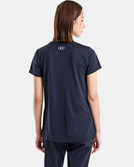 เสื้อยืด UA Tech™ สำหรับผู้หญิง in Black image number 1